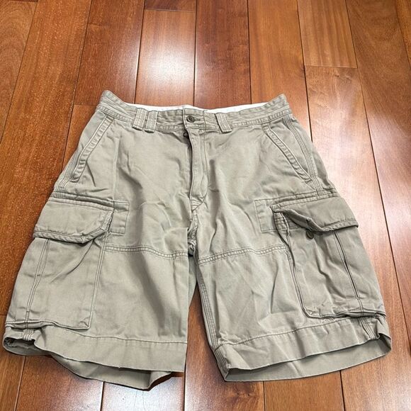 Polo by Ralph Lauren Khaki Cargo Shorts size 33” - Picture 1 of 7